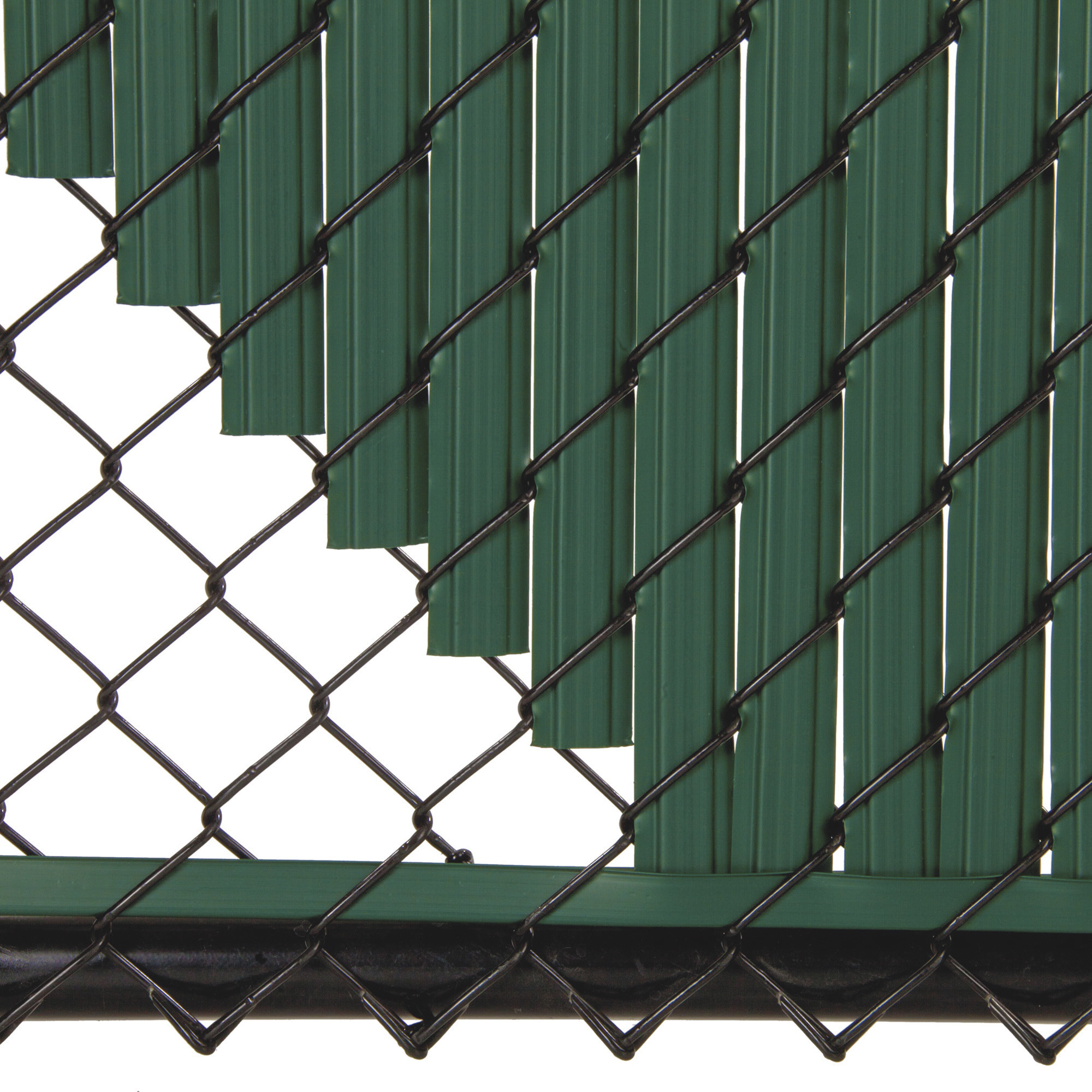 SoliTube Slats Chain Link Fence Privacy Slats, Green, 82 Slats, Model# SS5GN